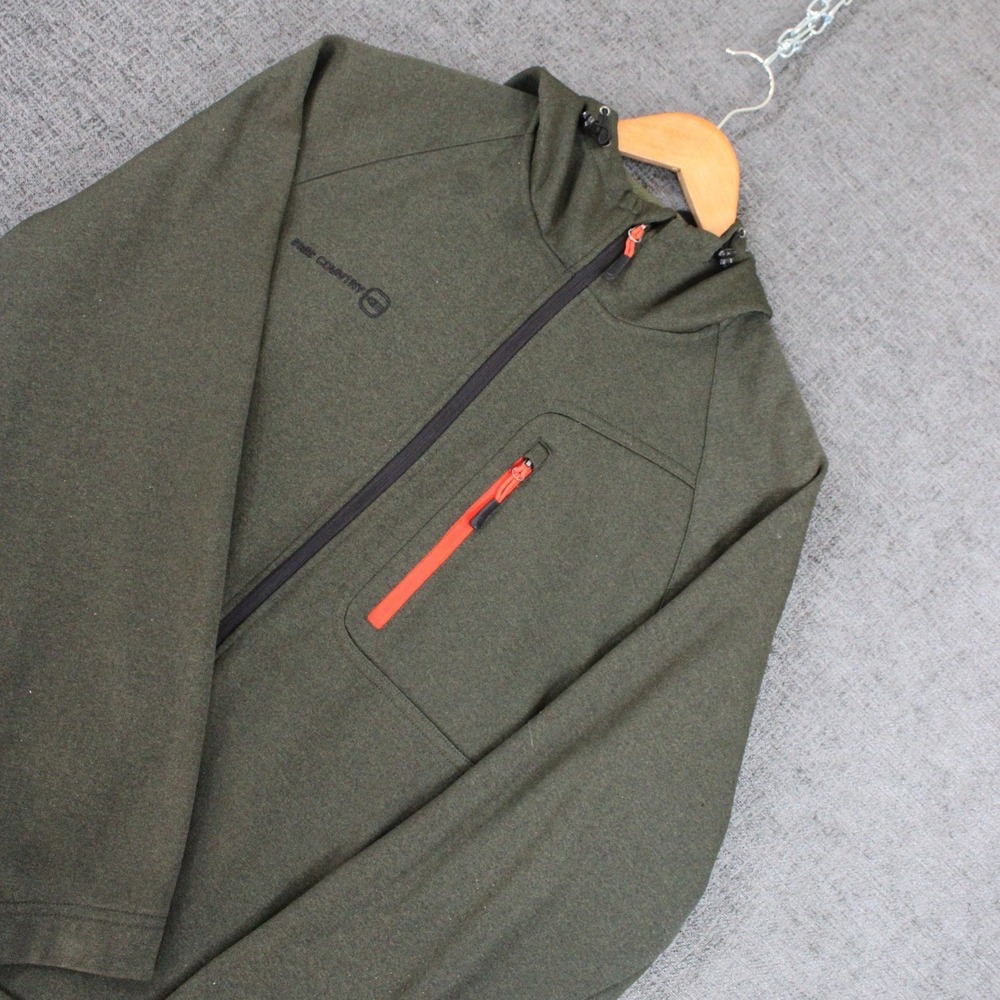 Free Country Men's Fleece Softshell Hooded Jacket